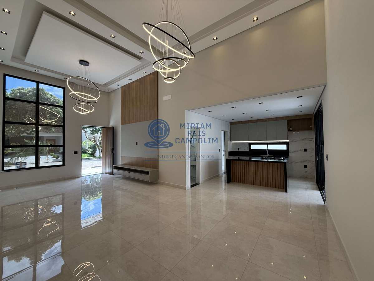 O Padrão Que Você Procura: Casa Térrea Nova em Condomínio no Interior - Miriam Reis Campolim   Corretora de imóveis